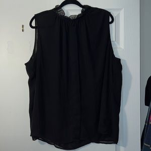 Calvin Klein Ruffle Neck Blouse